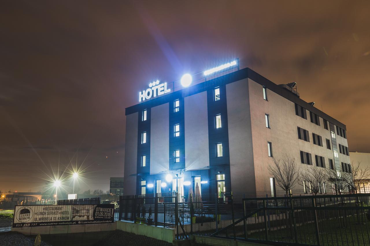 Hotel Czarno Na Bialym Krakov Exteriér fotografie